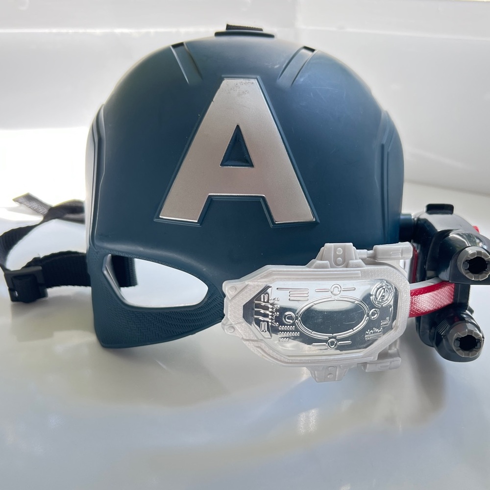 Marvel Captain America Civil War Scope Vision Helmet Mask no projectile/battery